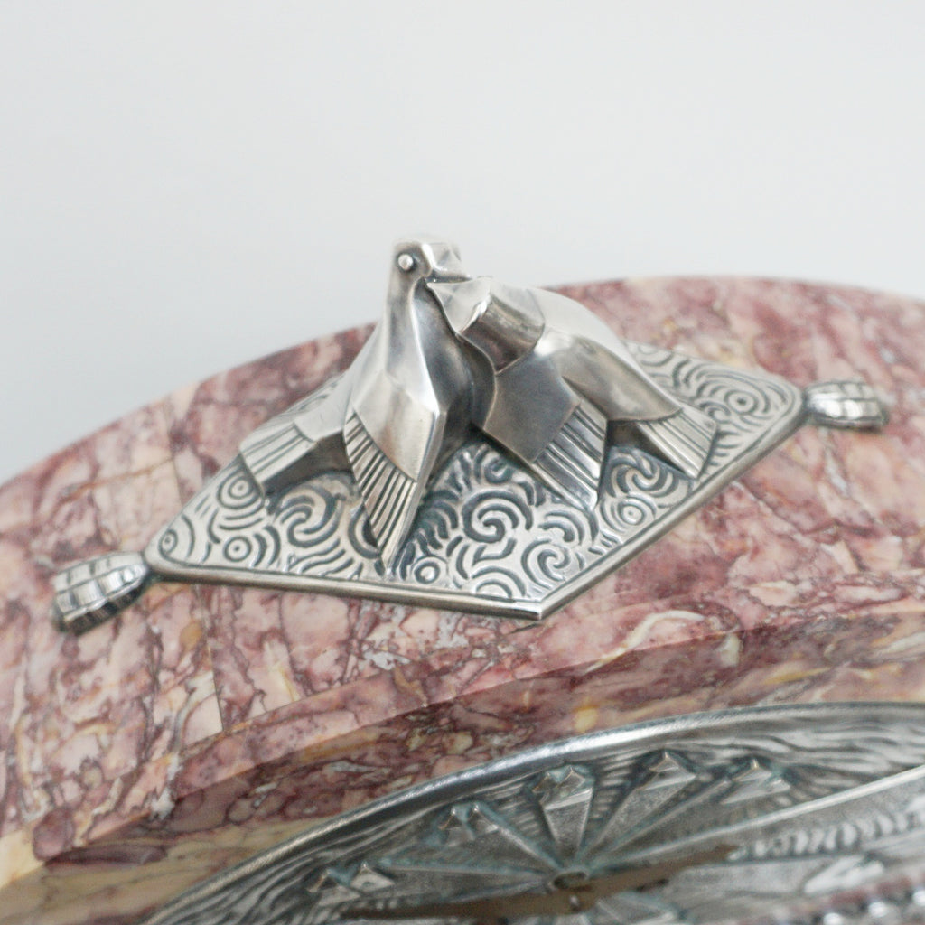 An Art Deco cubist clock attributed to George Lavroff - Jeroen Markies Art Deco