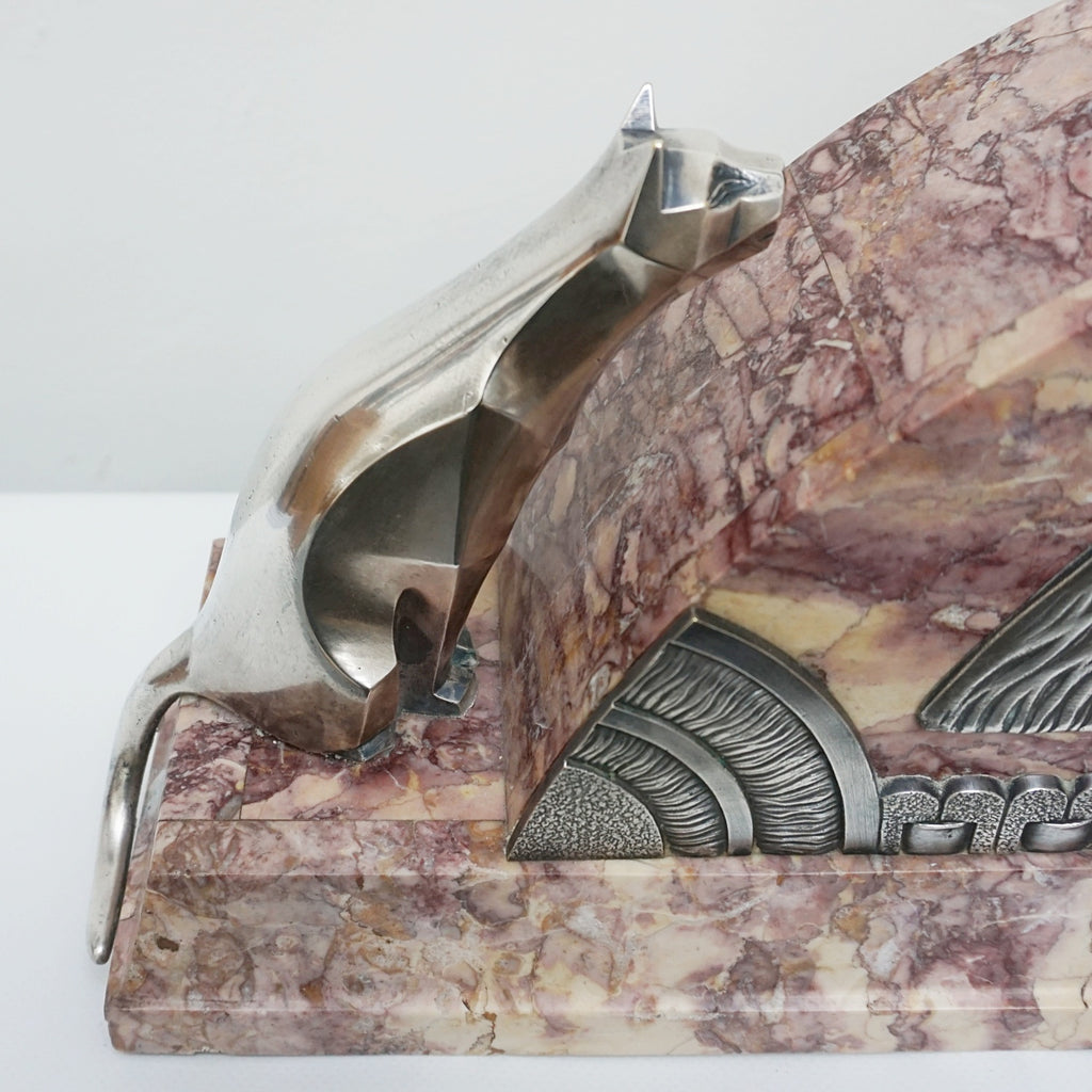 An Art Deco cubist clock attributed to George Lavroff - Jeroen Markies Art Deco