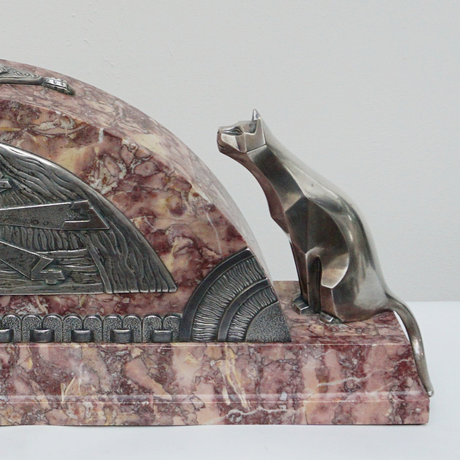 An Art Deco cubist clock attributed to George Lavroff - Jeroen Markies Art Deco