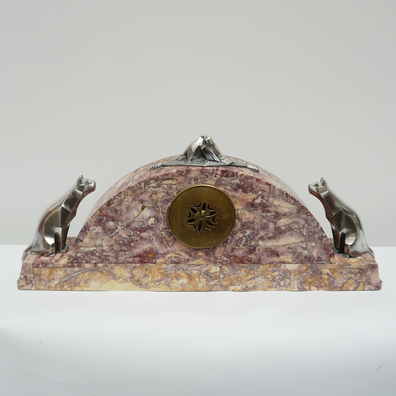 An Art Deco cubist clock attributed to George Lavroff - Jeroen Markies Art Deco