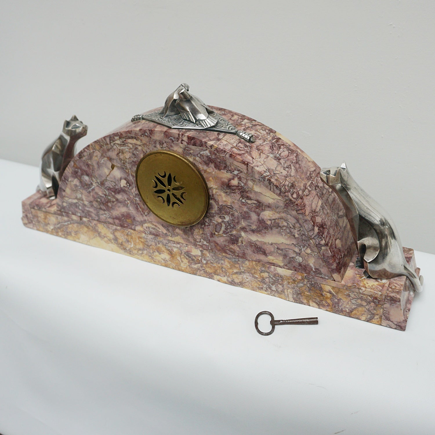 An Art Deco cubist clock attributed to George Lavroff - Jeroen Markies Art Deco