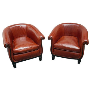 Pair of Club Chairs