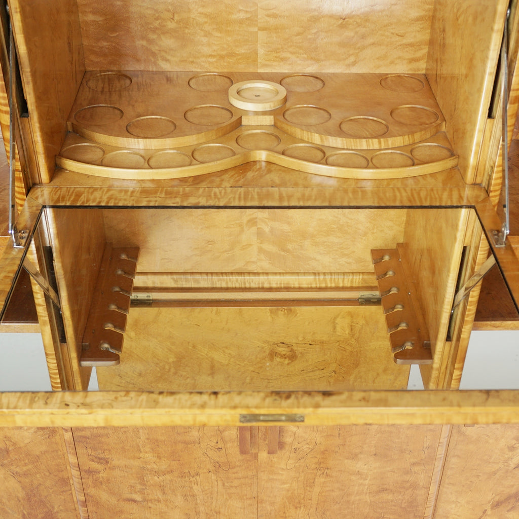 Art Deco Cocktail Cabinet Burr Walnut English Circa 1930 Art Deco Original Vintage Drinks Cabinet Jeroen Markies Art Deco
