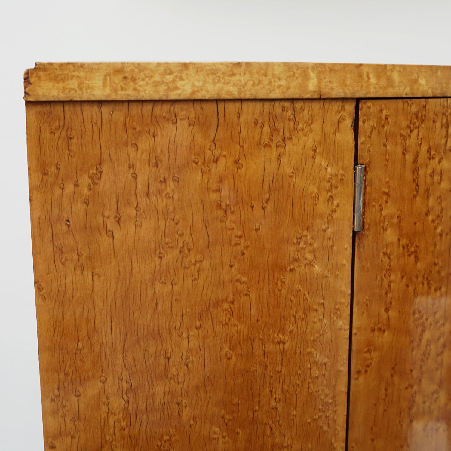 Vintage Art Deco Birdseye Maple Drinks Cabinet - Jeroen Markies Art Deco