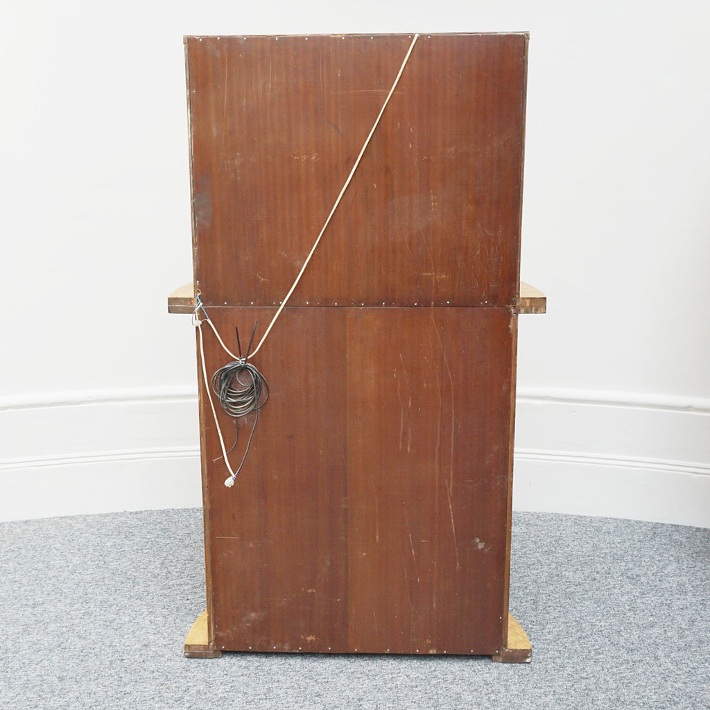 Vintage Art Deco Birdseye Maple Drinks Cabinet - Jeroen Markies Art Deco