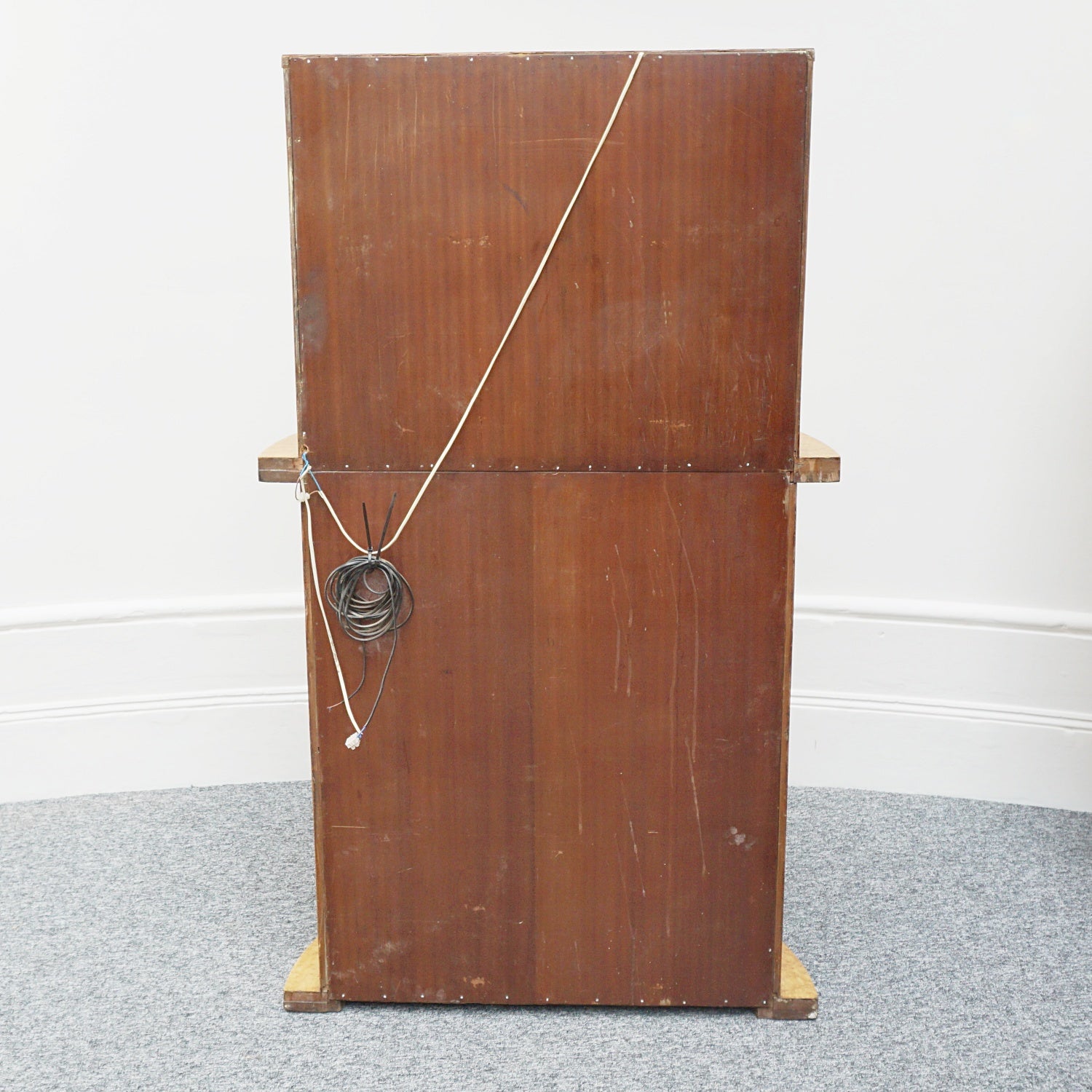 Vintage Art Deco Birdseye Maple Drinks Cabinet - Jeroen Markies Art Deco