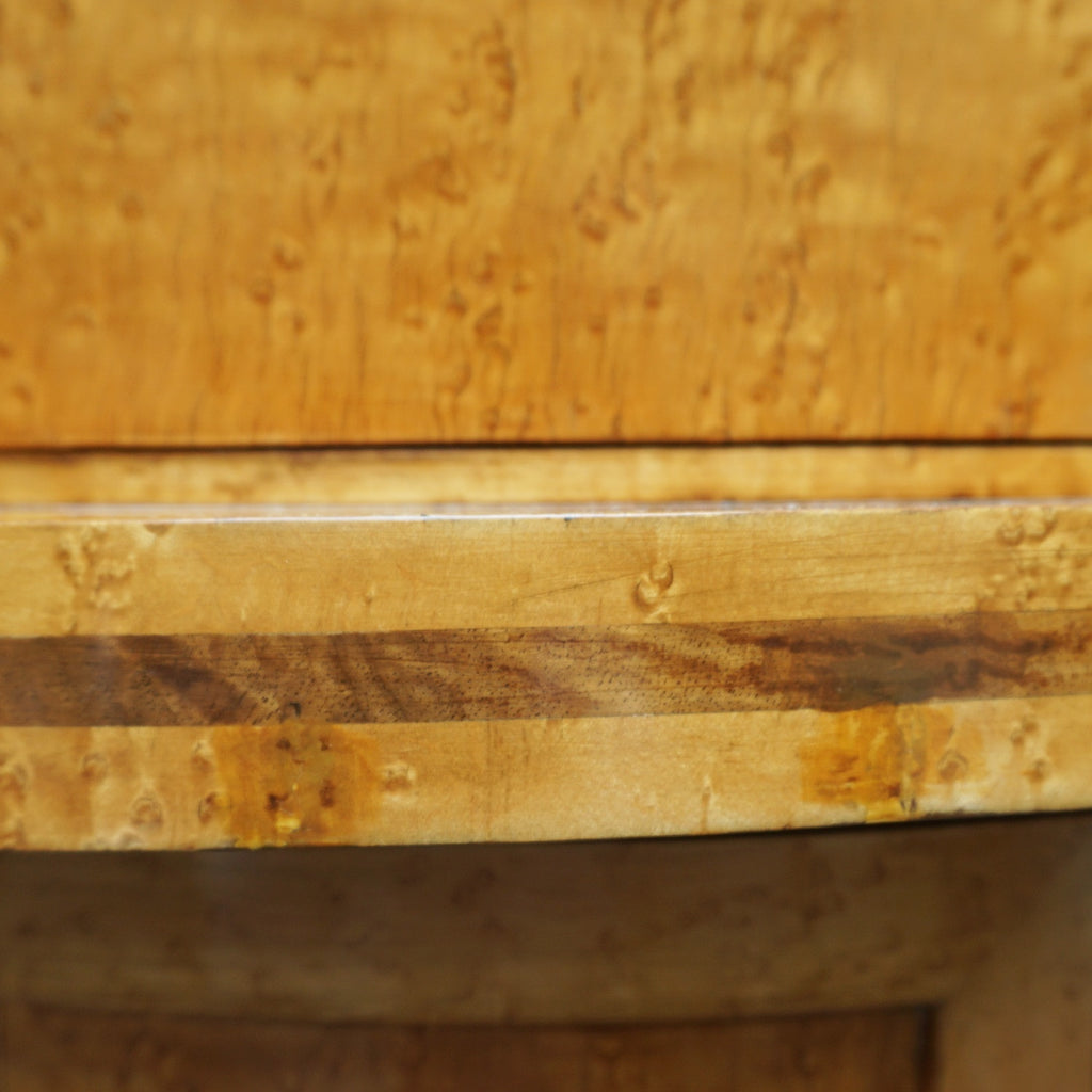 Vintage Art Deco Birdseye Maple Drinks Cabinet - Jeroen Markies Art Deco