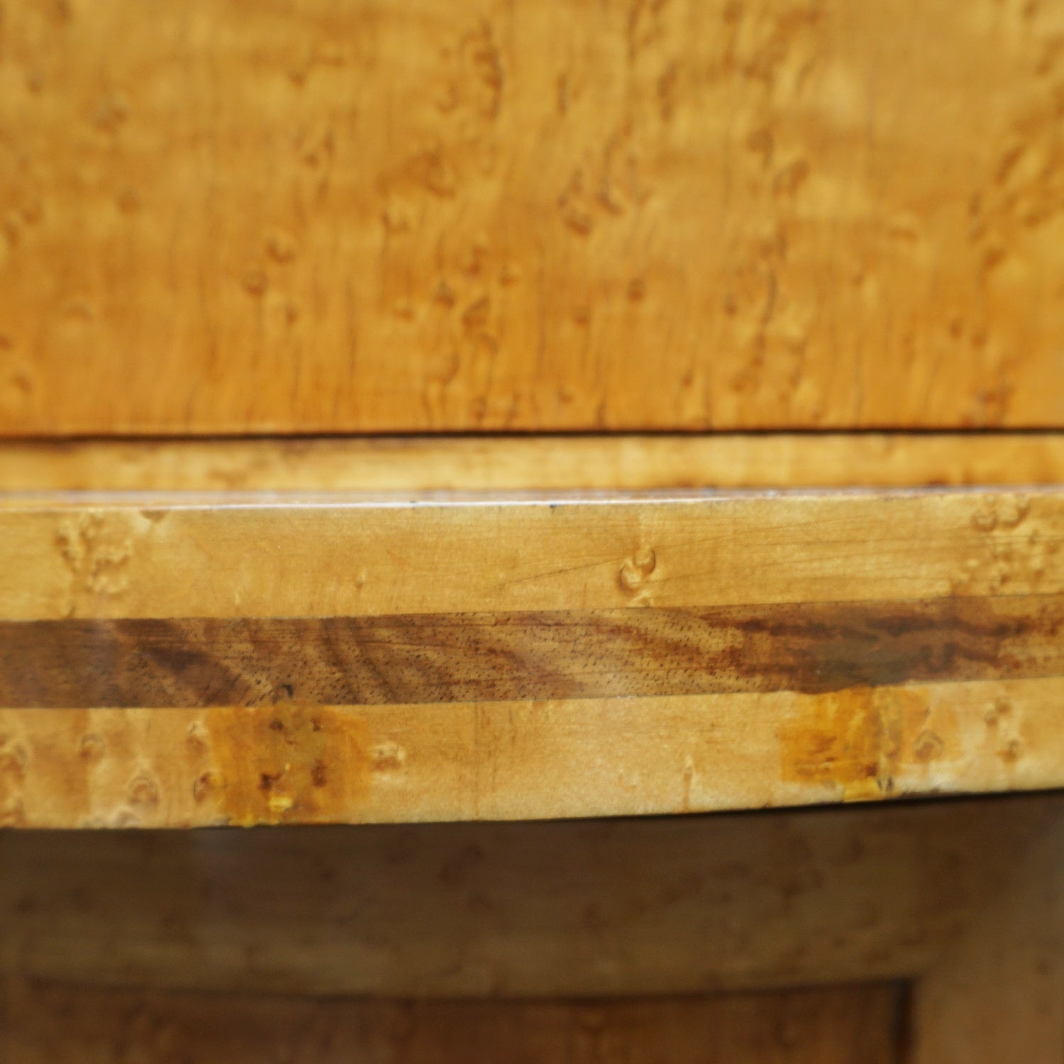 Vintage Art Deco Birdseye Maple Drinks Cabinet - Jeroen Markies Art Deco