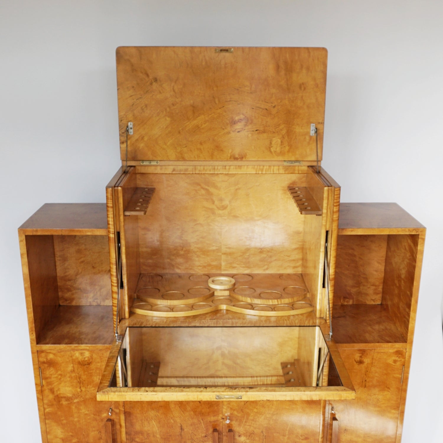 Art Deco Cocktail Cabinet Burr Walnut English Circa 1930 Art Deco Original Vintage Drinks Cabinet Jeroen Markies Art Deco