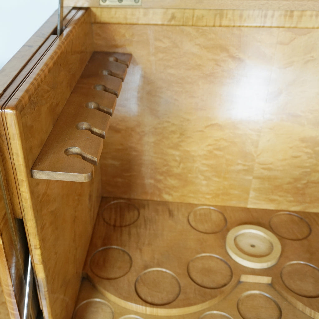 Art Deco Cocktail Cabinet Burr Walnut English Circa 1930 Art Deco Original Vintage Drinks Cabinet Jeroen Markies Art Deco