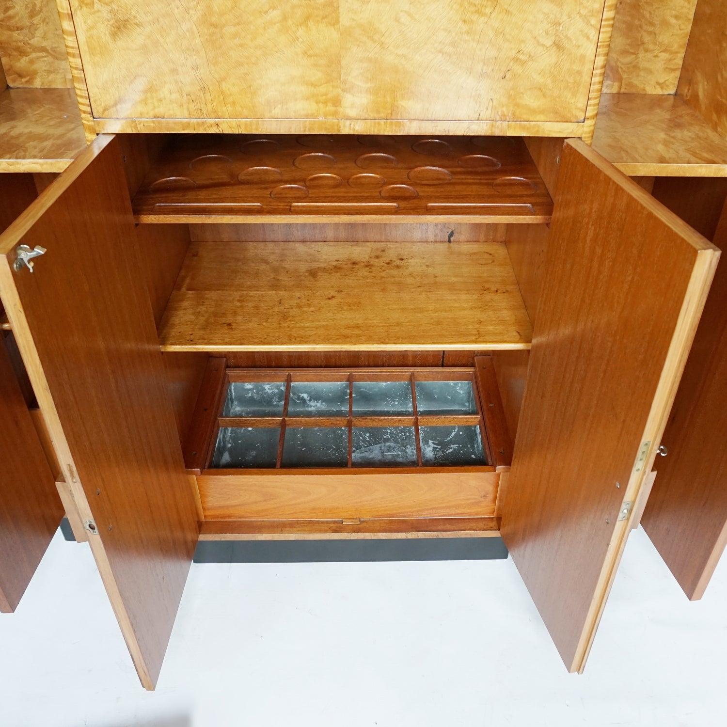 Art Deco Cocktail Cabinet Burr Walnut English Circa 1930 Art Deco Original Vintage Drinks Cabinet Jeroen Markies Art Deco