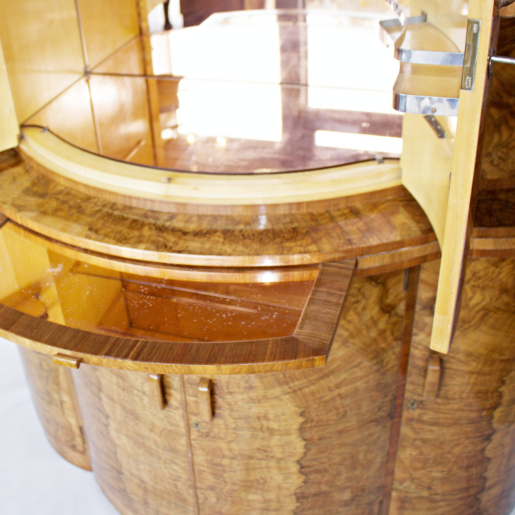 Art Deco cocktail cabinet - Harry & Lou Epstein - Vintage Cocktail Cabinets - Jeroen Markies Art Deco