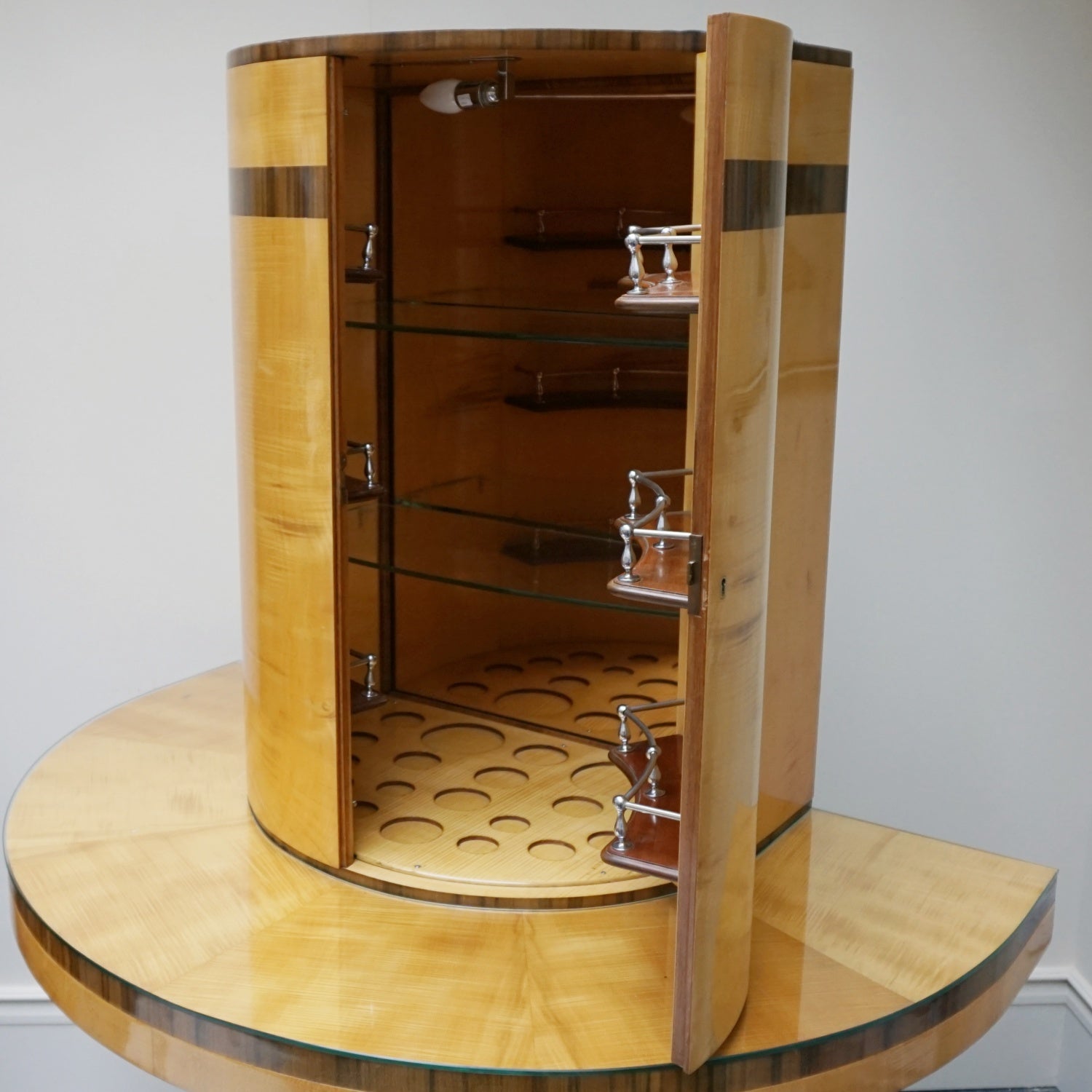 Art Deco Drinks Cabinet - Vintage drinks cabinet -  by Maurice Adams - Jeroen Markies Art Deco Furniture