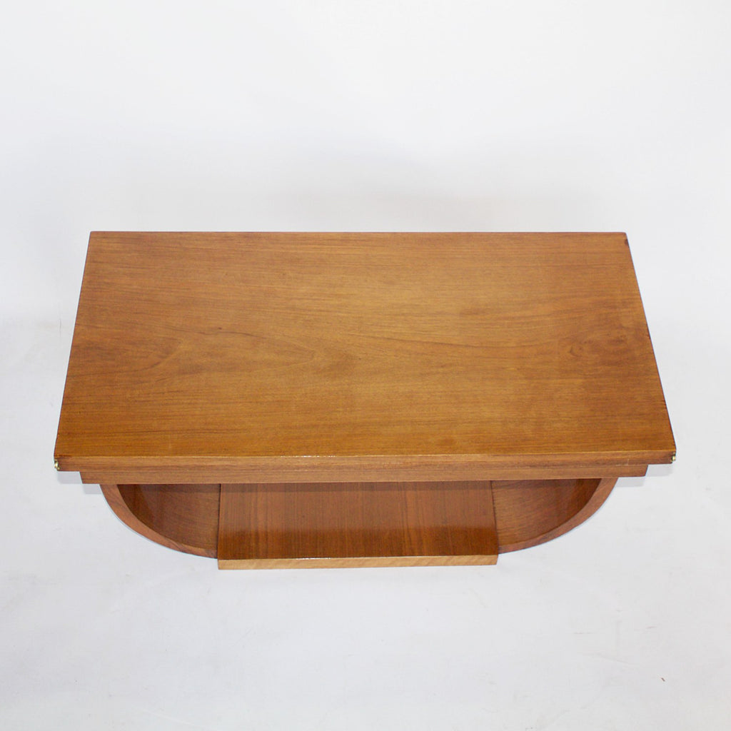 An Art Deco Extendable Walnut Coffee Table Jeroen Markies Art Deco