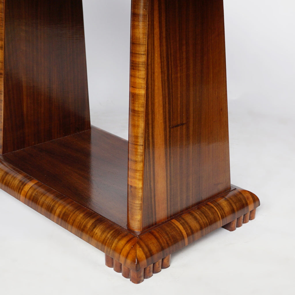 Art Deco Coffee Table Burr Walnut Macassar Ebony Jeroen Markies Art Deco 