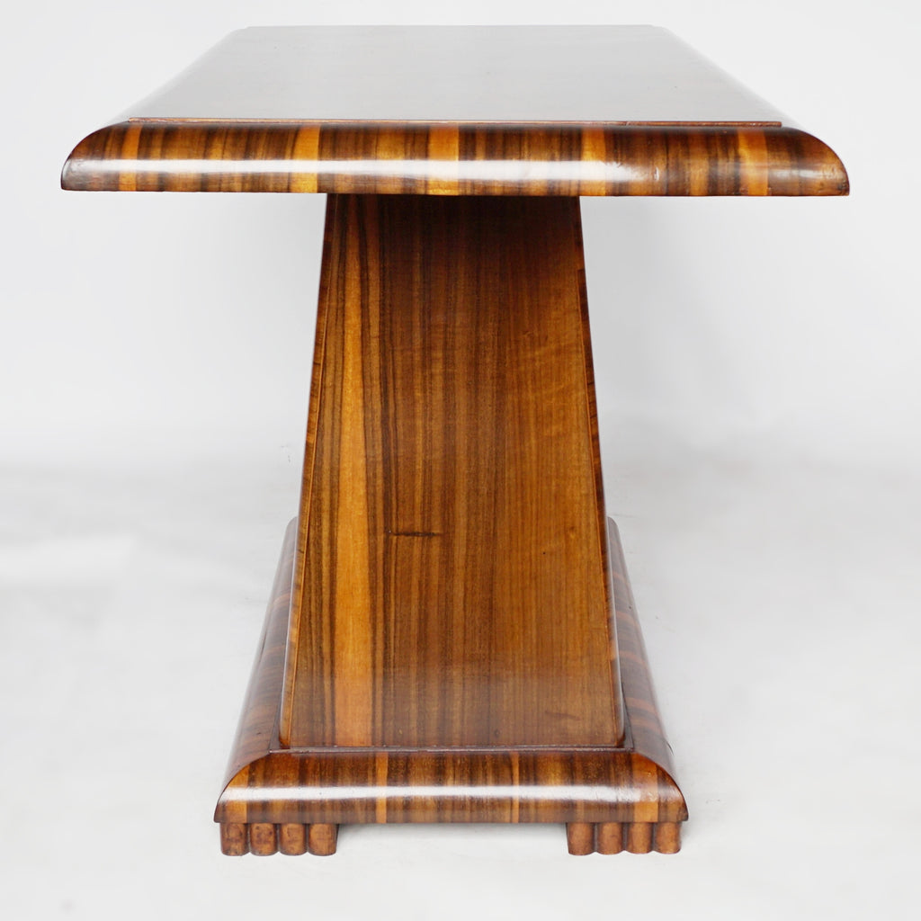 Art Deco Coffee Table Burr Walnut Macassar Ebony Jeroen Markies Art Deco 