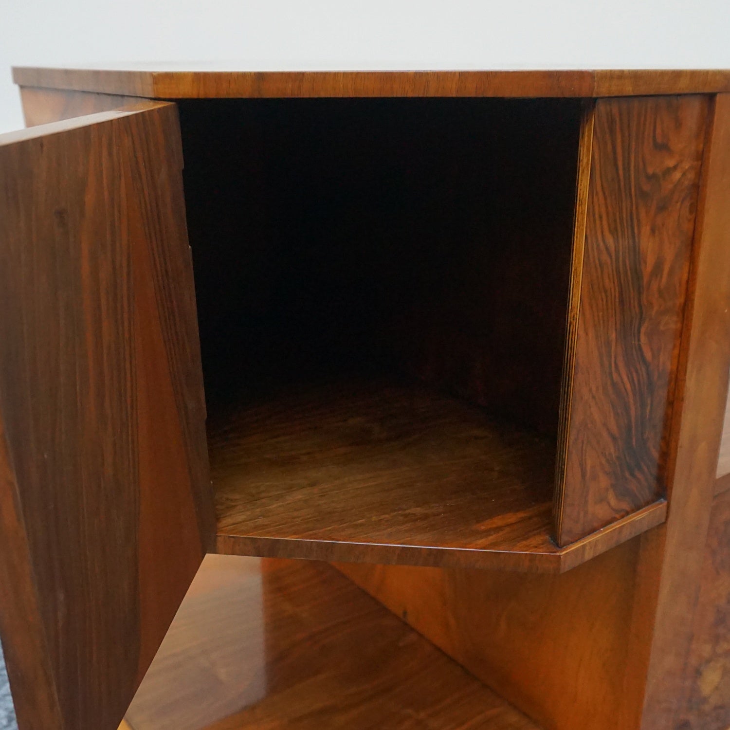 Art Deco Walnut Library/Side Table by Heal's of London - Jeroen Markies Art Deco