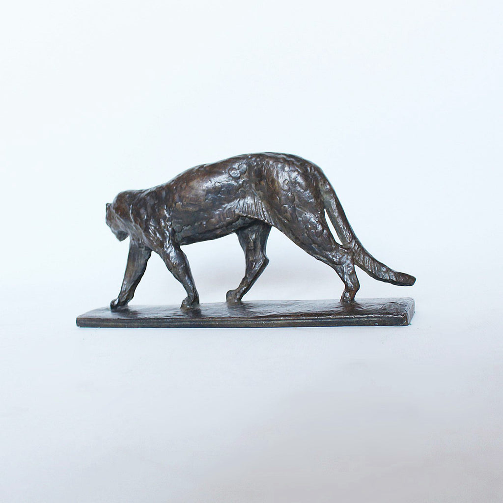Alberic Collin Art Deco bronze panther at Jeroen Markies