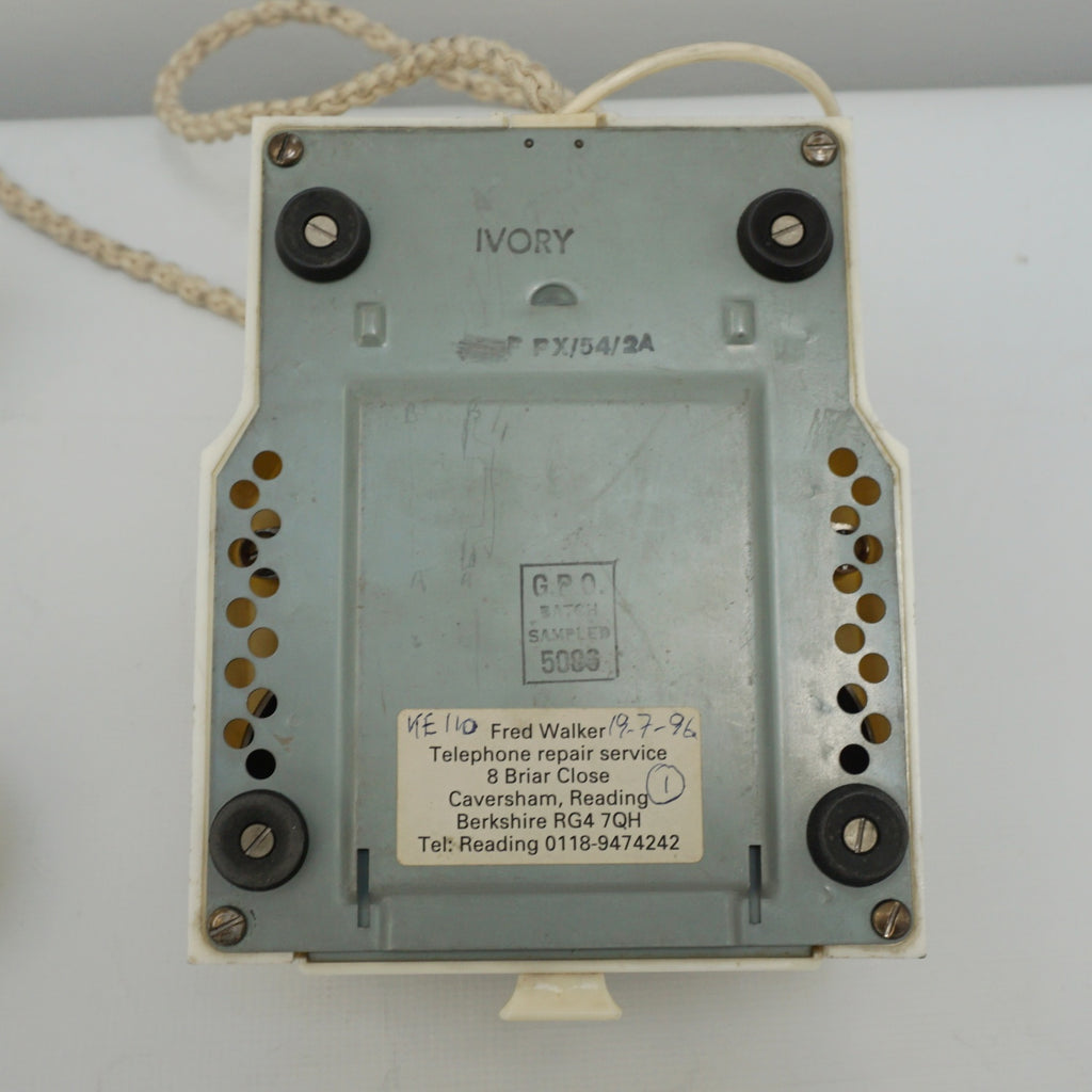 Original GPO Model 332L Ivory Bakelite Telephone - Jeroen Markies Art Deco