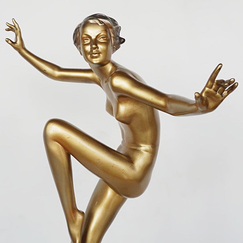 Con Brio - Josef Lorenzl - Art Deco Bronze Sculptures - Jeroen Markies Art Deco
