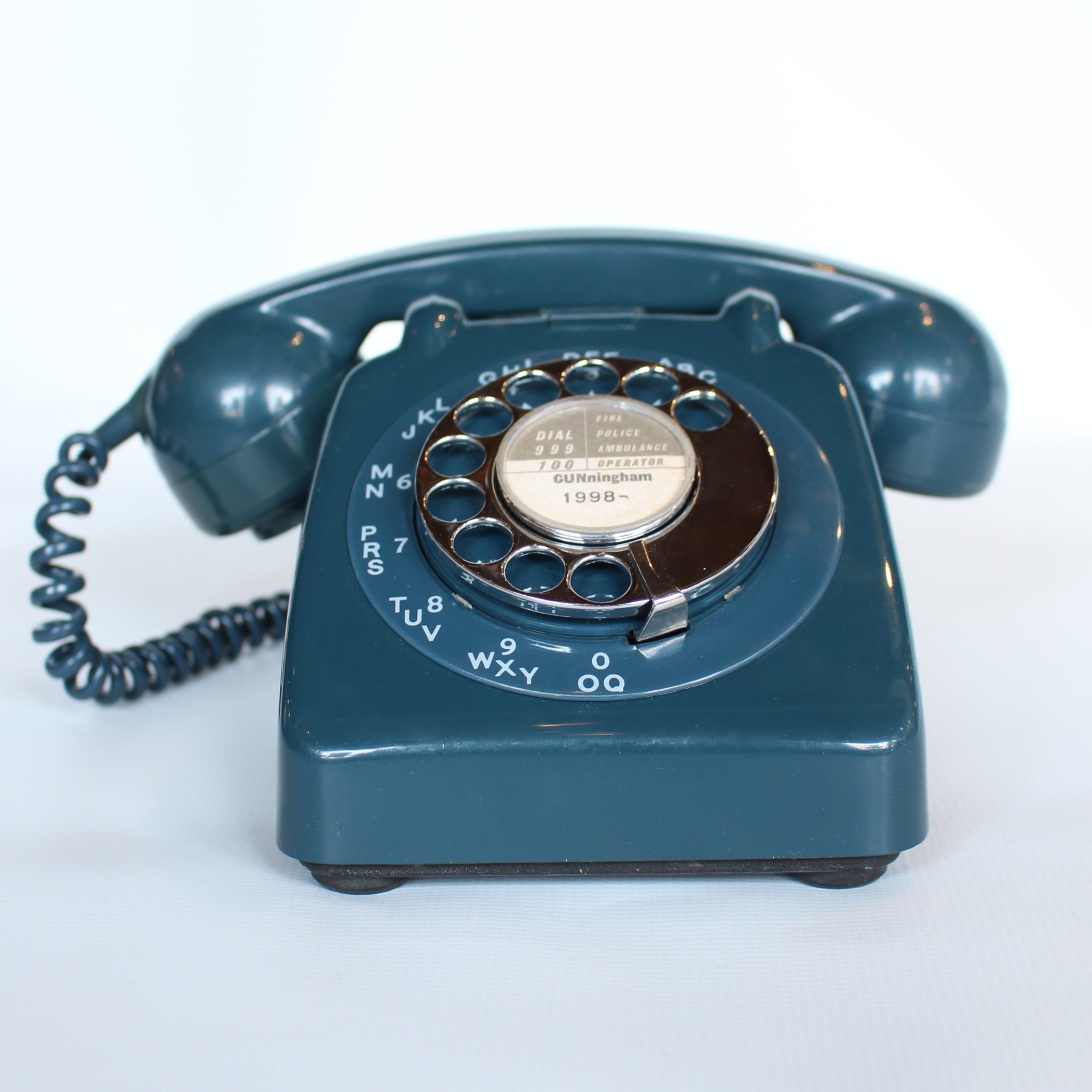 Concord Blue Original GPO Model 706 Telephone at Jeroen Markies