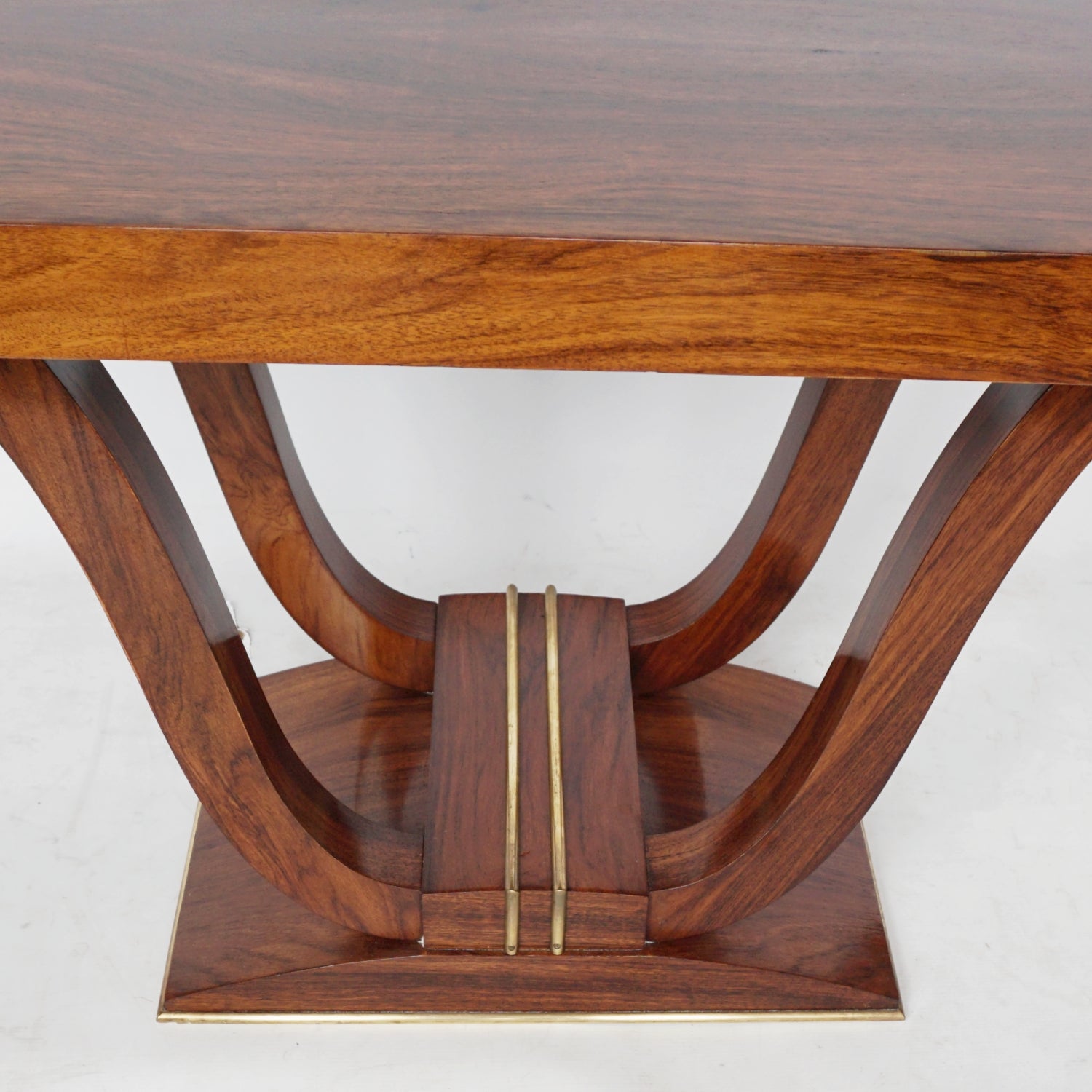 Art Deco Low Console Table French Walnut - Jeroen Markies Art Deco