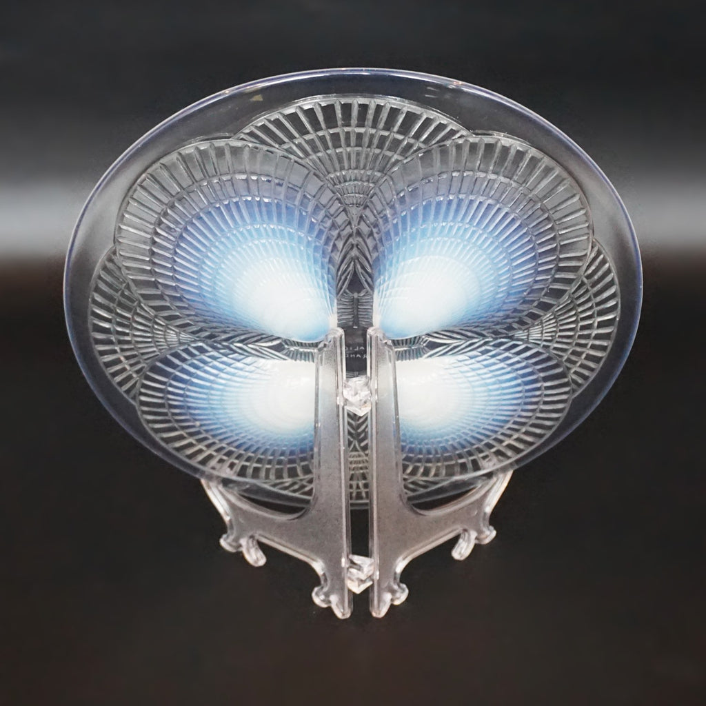 René Lalique Coquilles No.3 Art Deco Opalescent Glass Plate - René Lalique Glass -  Jeroen Markies Art Deco 