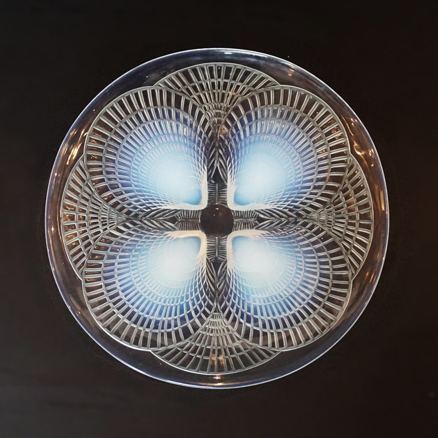 René Lalique Coquilles No.3 Art Deco Glass Plate - René Lalique  Glass - Jeroen Markies Art Deco 
