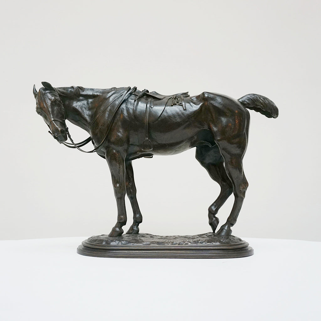 'Tired Hunter' A Late 19th Century Bronze John Willis Good (1845-1878) - Jeroen Markies Art Deco