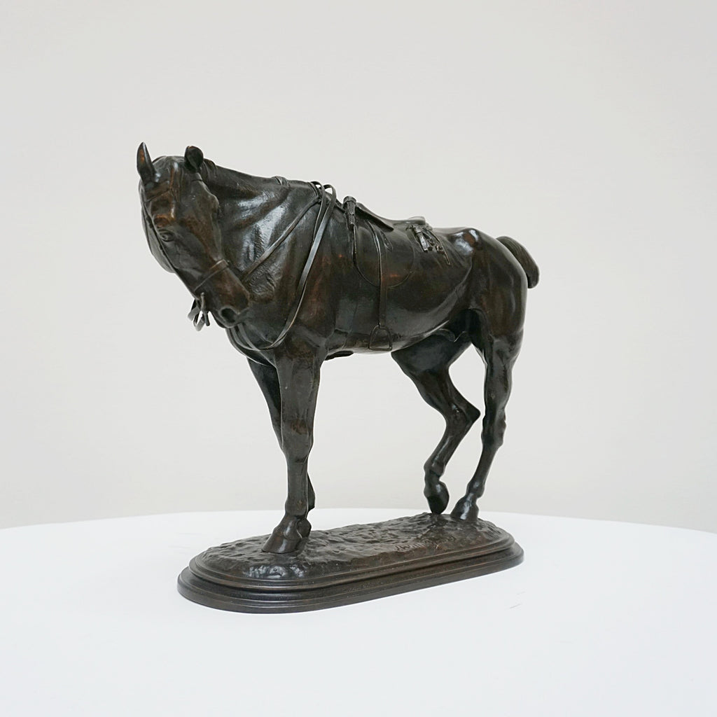 'Tired Hunter' A Late 19th Century Bronze John Willis Good (1845-1878) - Jeroen Markies Art Deco