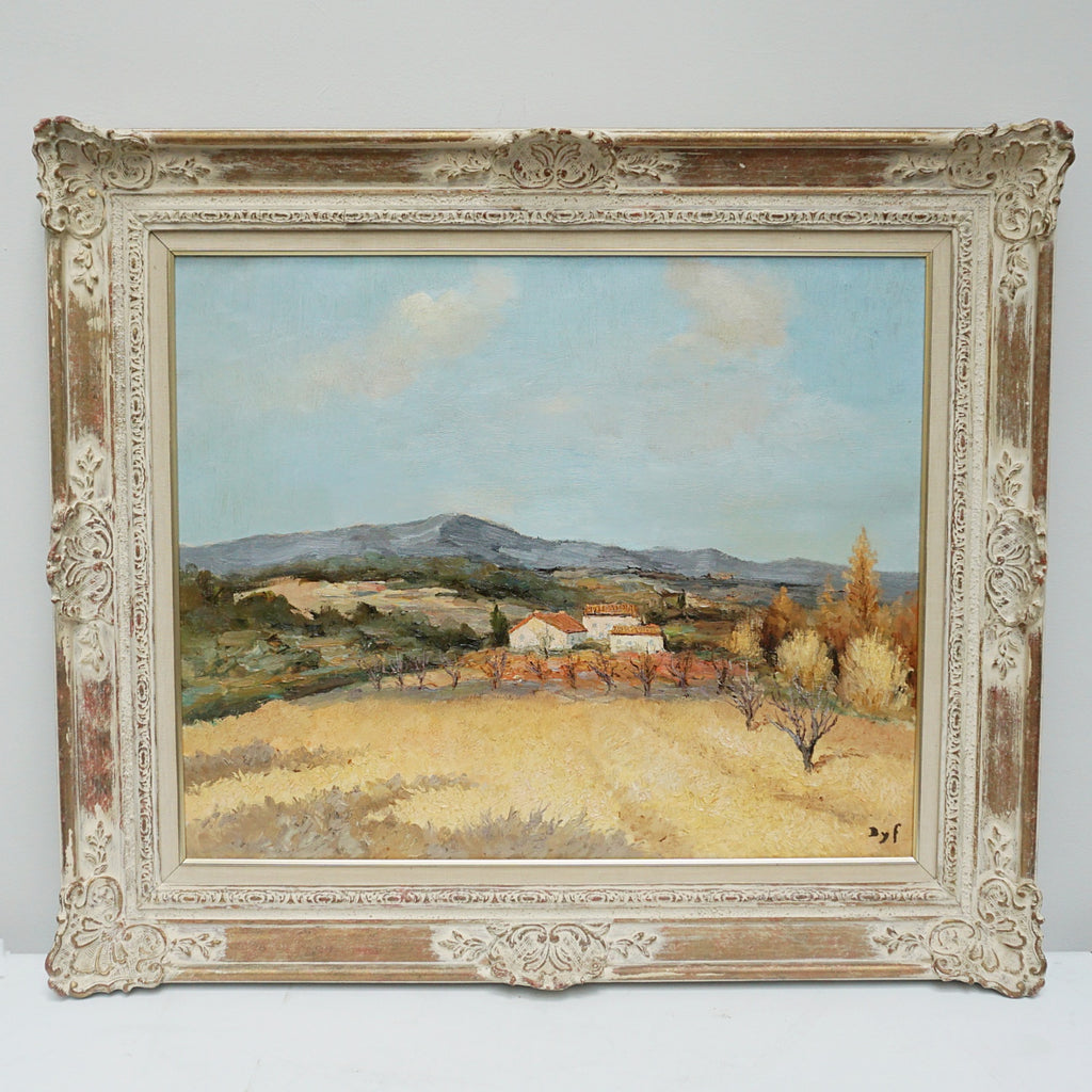 'Champs de Ble' Marcel Dyr Original Painting - Jeroen Markies Art Deco