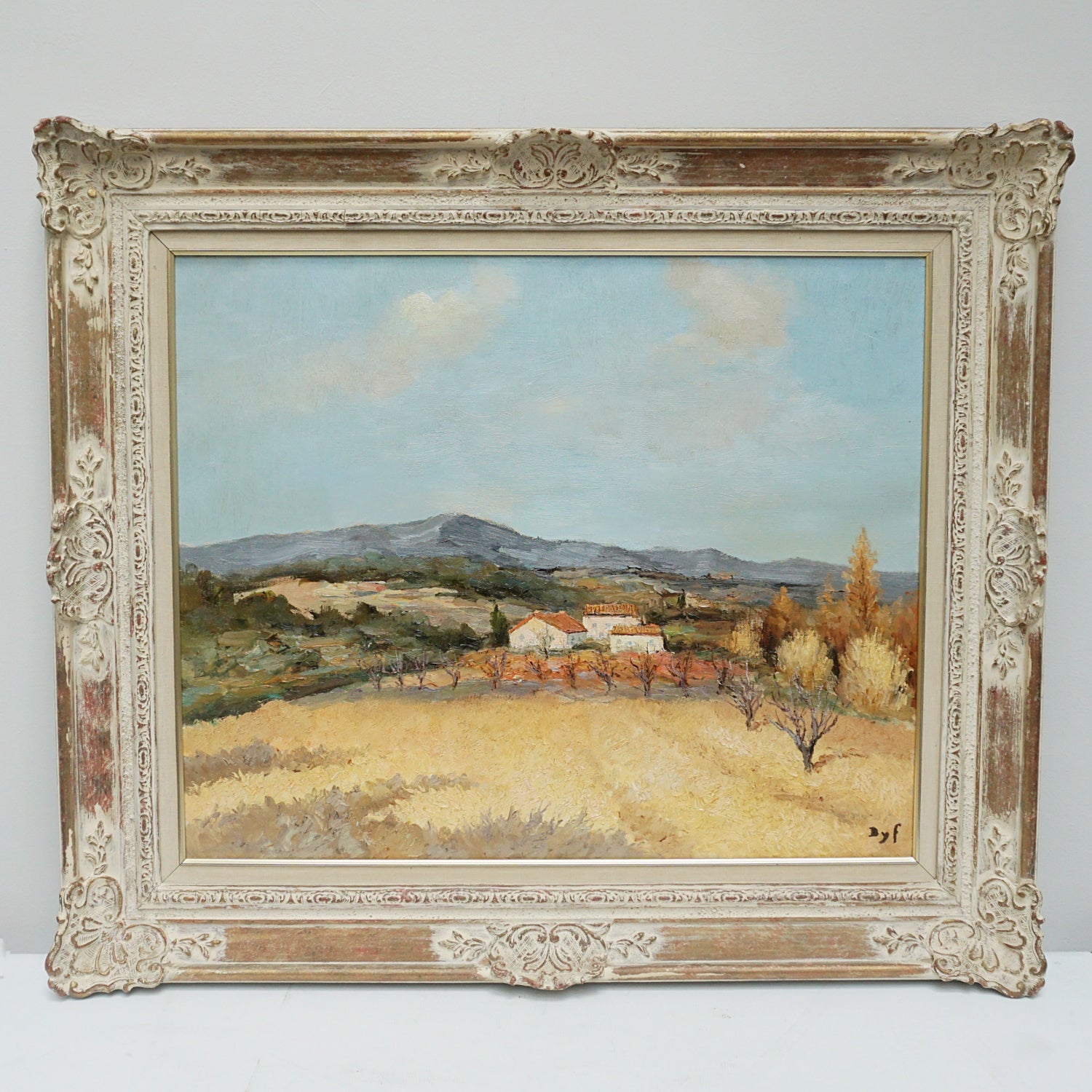 'Champs de Ble' Marcel Dyr Original Painting - Jeroen Markies Art Deco