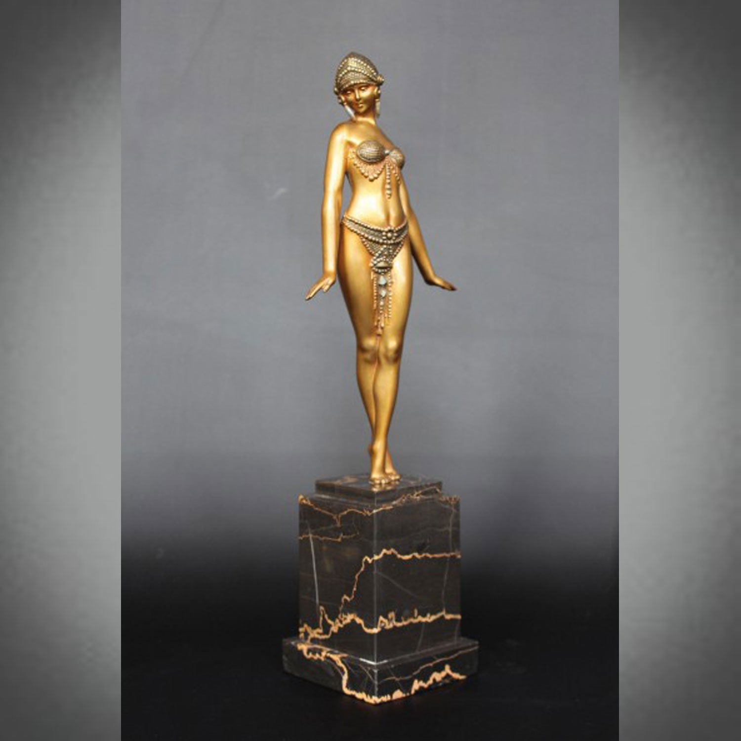 Demetre Chiparus Alexandrian Dancer - Jeroen Markies Art Deco