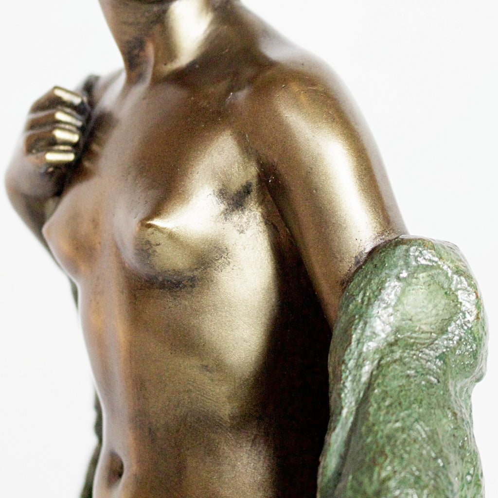 Art Deco Bronze Sculpture of a Nude Female by Joé Descomps Jeroen Markies Art Deco