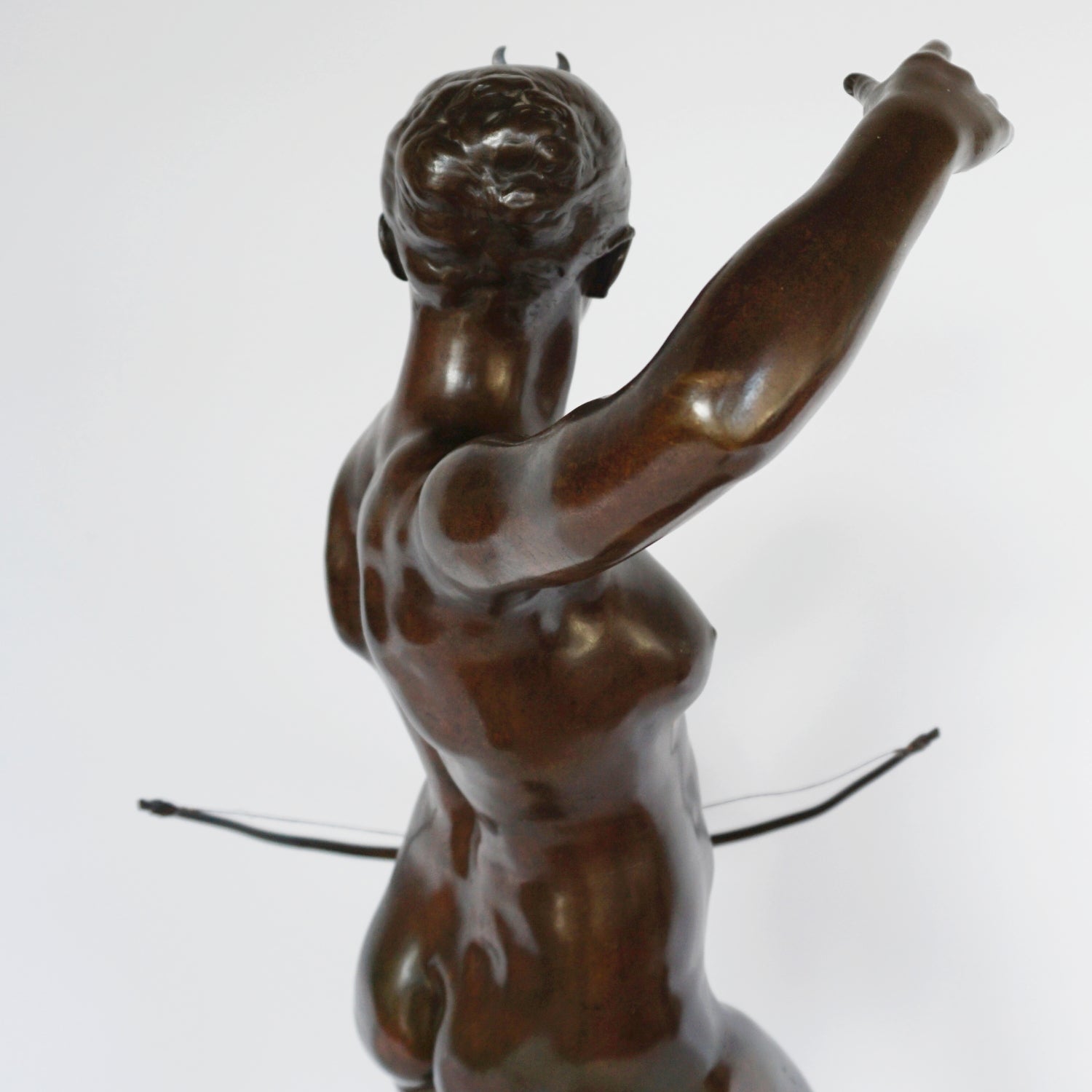 Art Nouveau Bronze Sculpture of Diana the Huntress by Jean Alexandre Joseph Falguiére French, Circa 1890