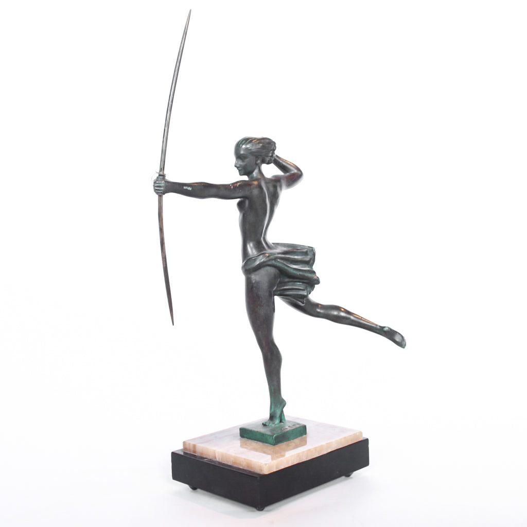 Diana The Huntress – Domaro - Art Deco Bronze Sculptures - Jeroen Markies Art Deco