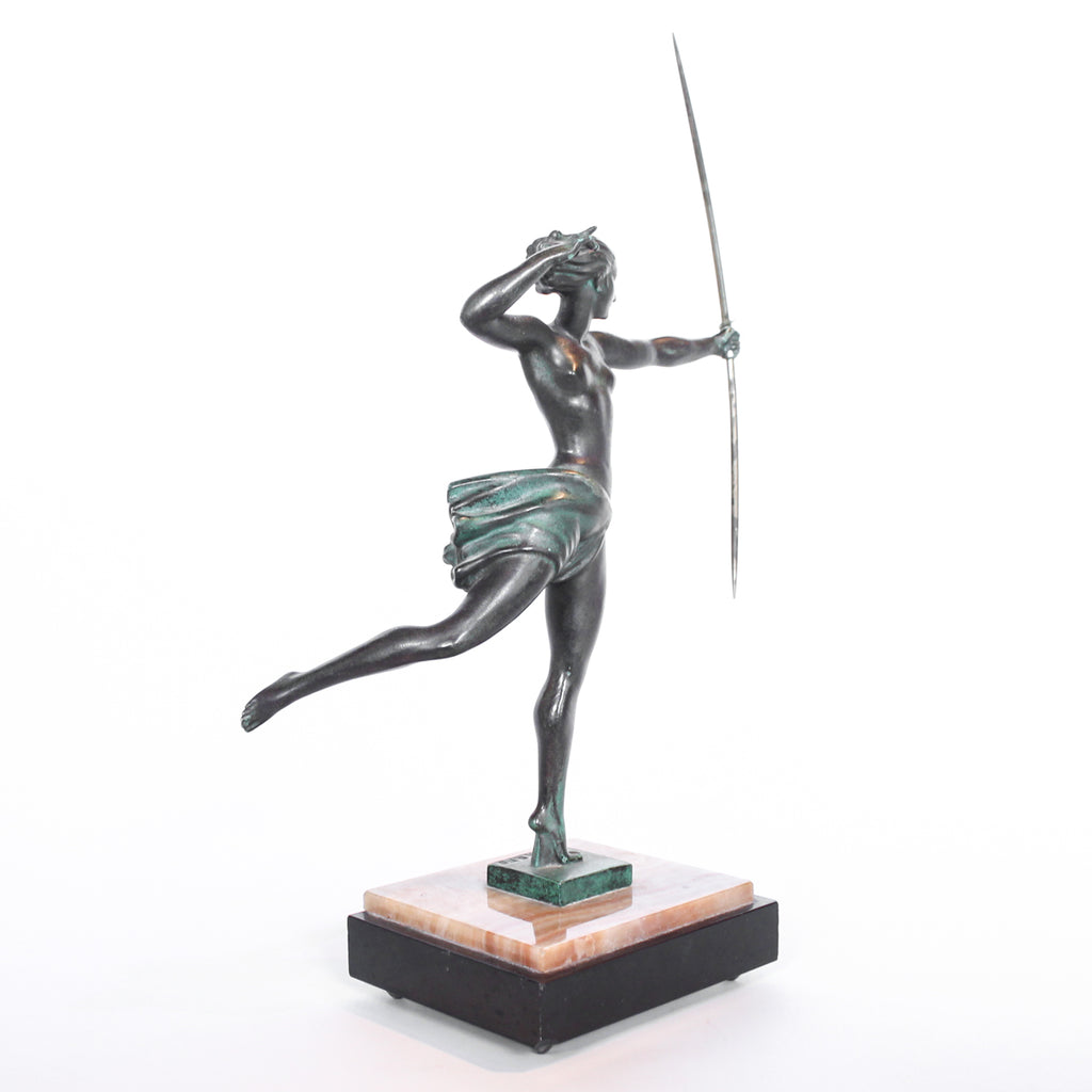 Diana The Huntress – Domaro - Art Deco Bronze Sculptures - Jeroen Markies Art Deco