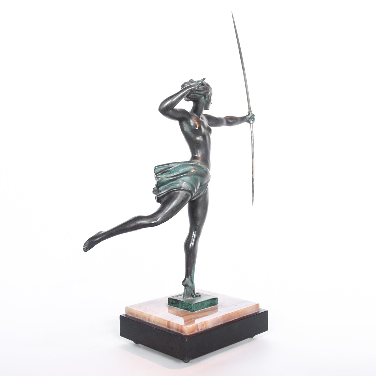 Diana The Huntress – Domaro - Art Deco Bronze Sculptures - Jeroen Markies Art Deco
