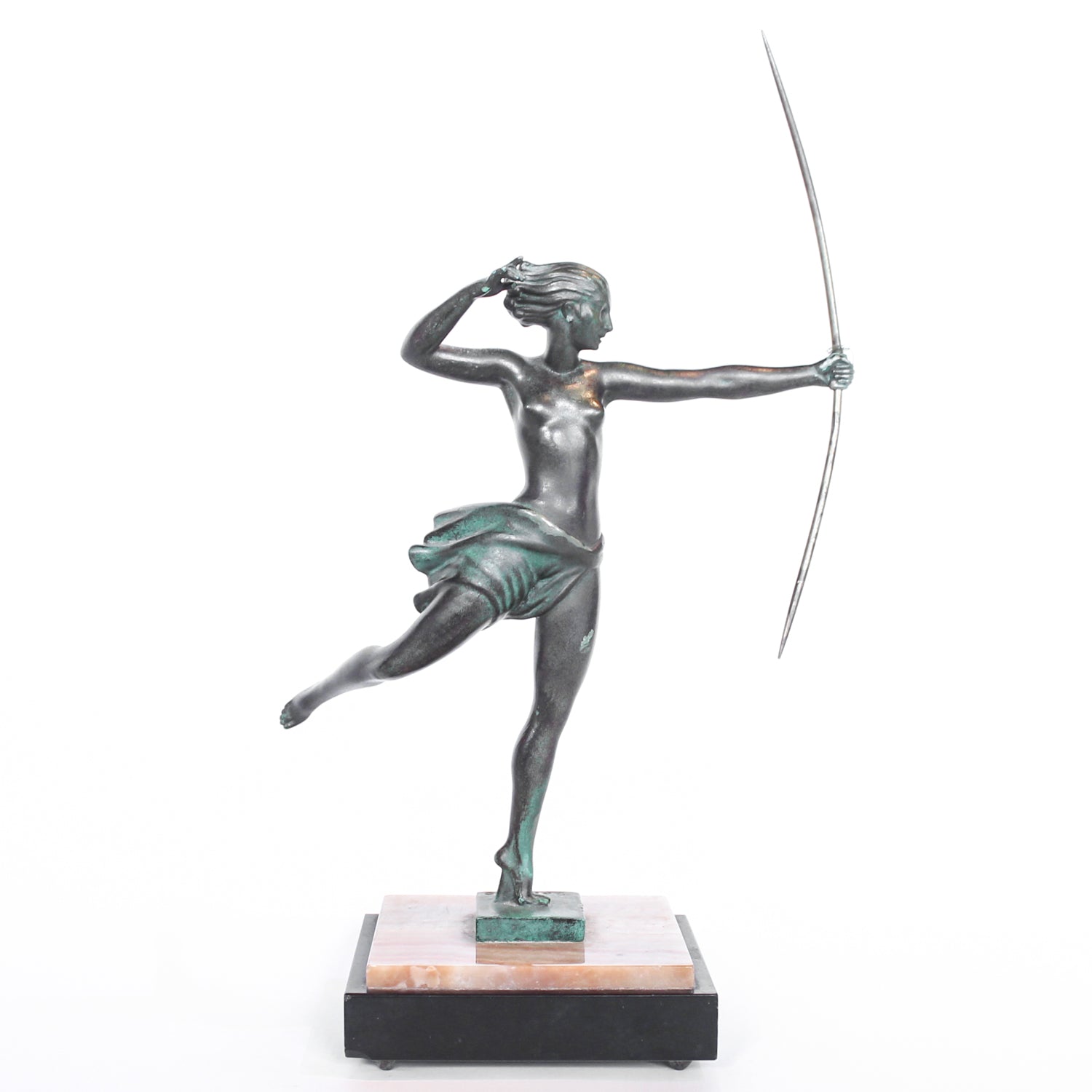 Diana The Huntress – Domaro - Art Deco Bronze Sculptures - Jeroen Markies Art Deco