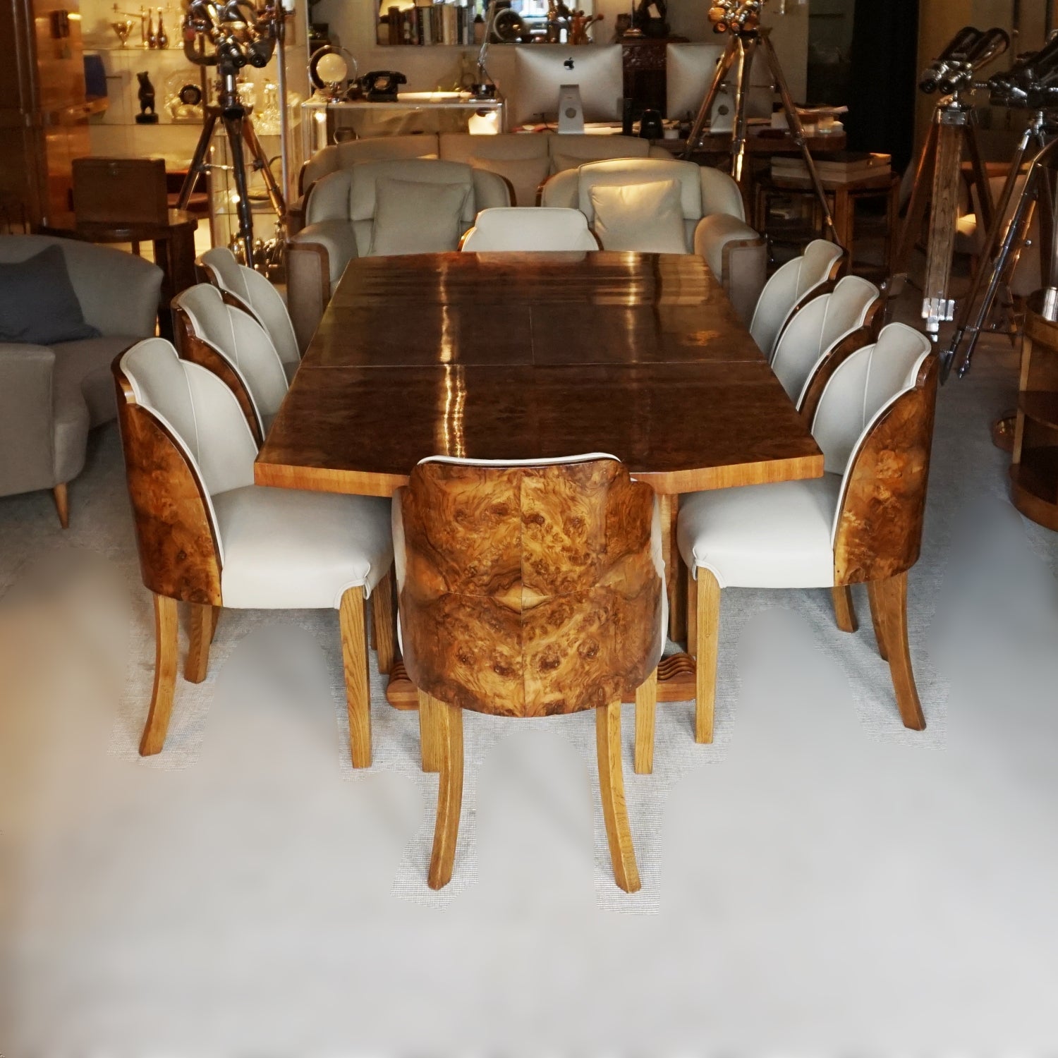 Art Deco Dining Suite Eight Seat Jeroen Markies Art Deco 