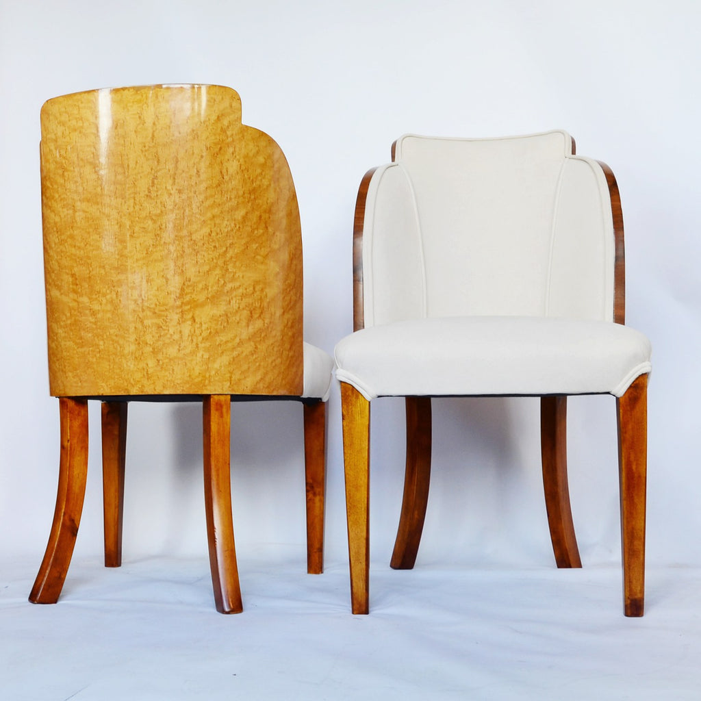 Art Deco Six Seat Cloud Dining Suite by Harry & Lou Epstein Jeroen Markies Art Deco