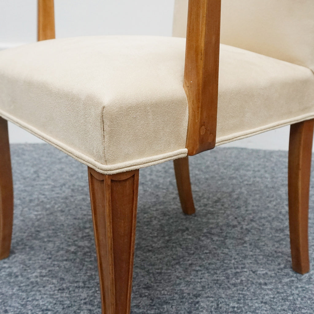 Art Deco Six Seat Dining Suite - Extendable-Vintage-Art-Deco-Furniture-Jeroen Markies Art Deco