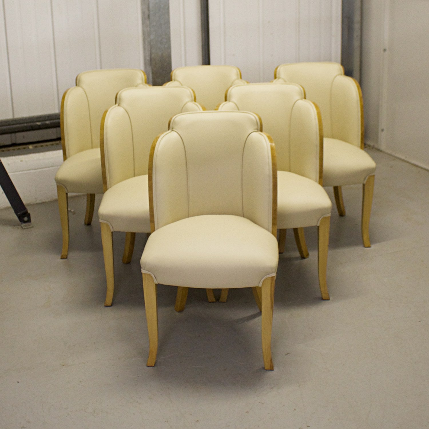 Art Deco 6 Seat Dining Suite