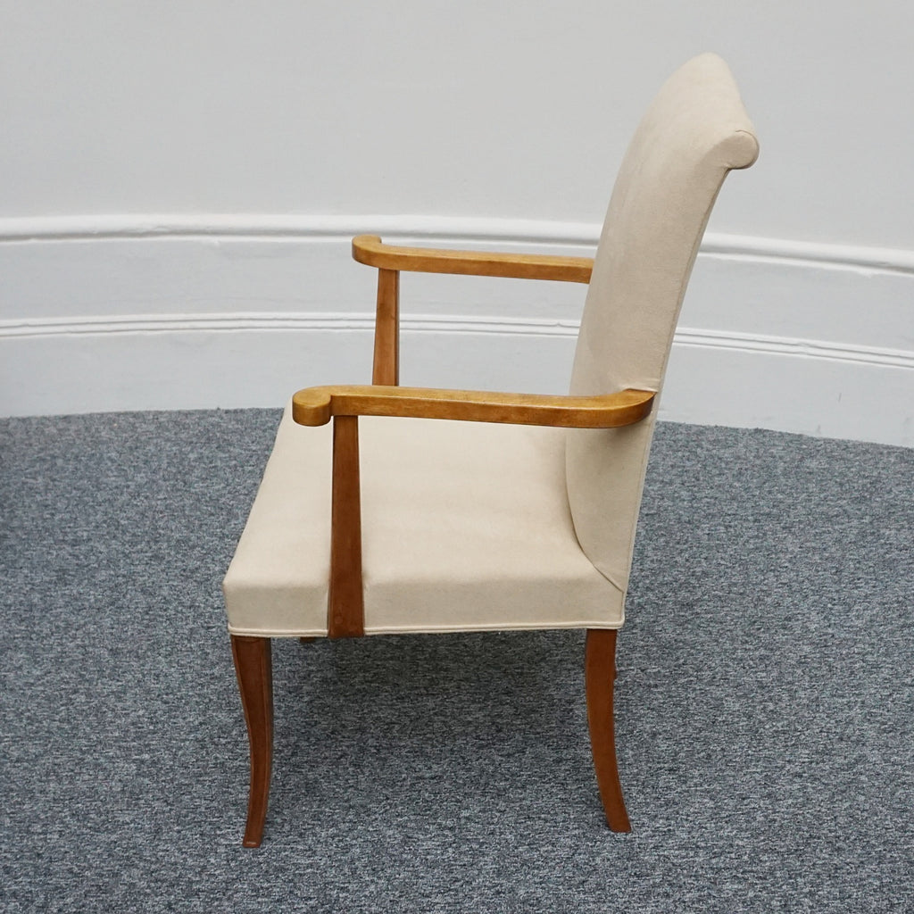 Art Deco Six Seat Dining Suite - Extendable-Vintage-Art-Deco-Furniture-Jeroen Markies Art Deco