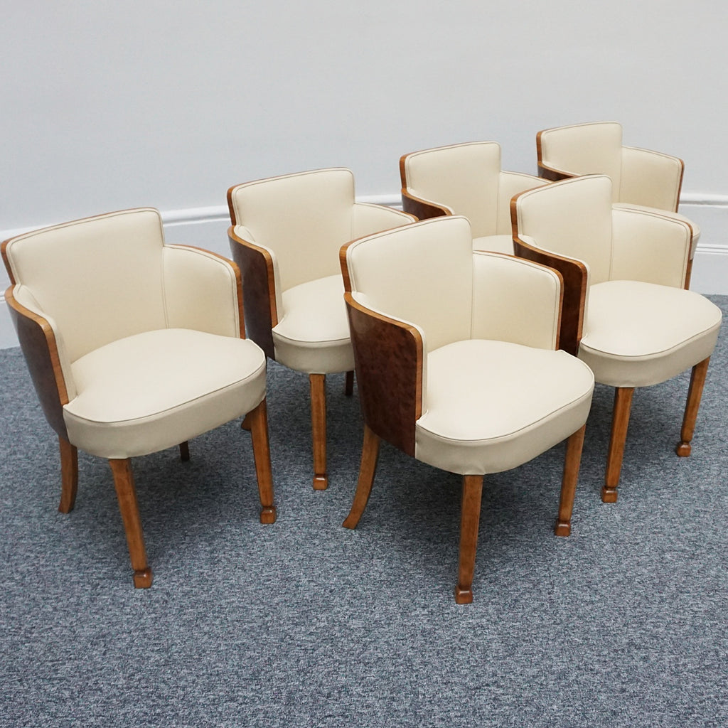 Original Art Deco Six Seat Dining Suite Circa 1935 - Jeroen Markies Art Deco