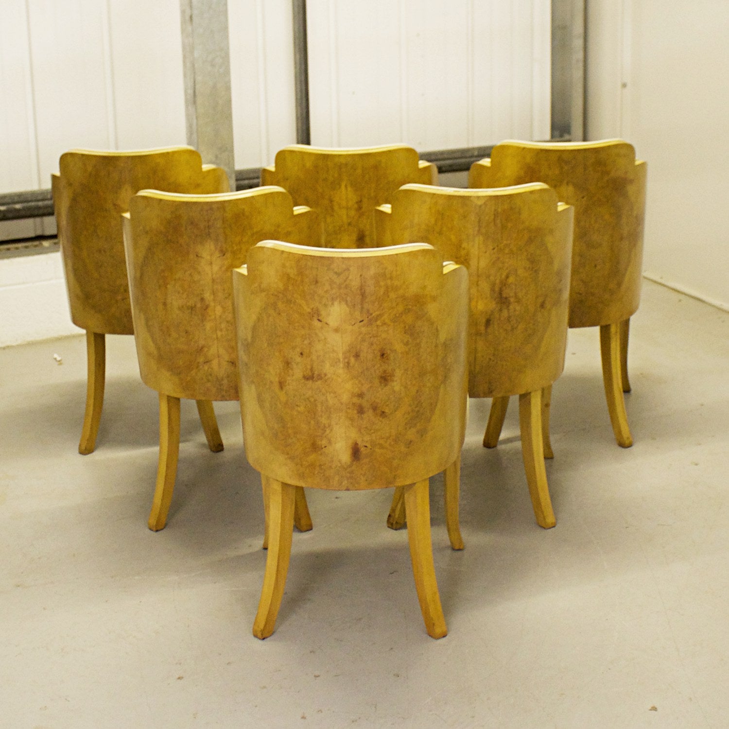 Art Deco 6 Seat Dining Suite