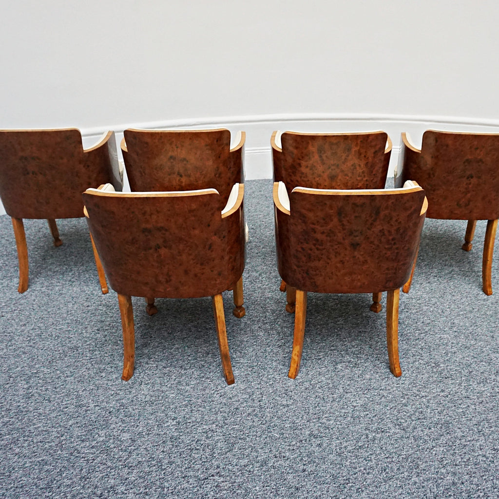 Original Art Deco Six Seat Dining Suite Circa 1935 - Jeroen Markies Art Deco