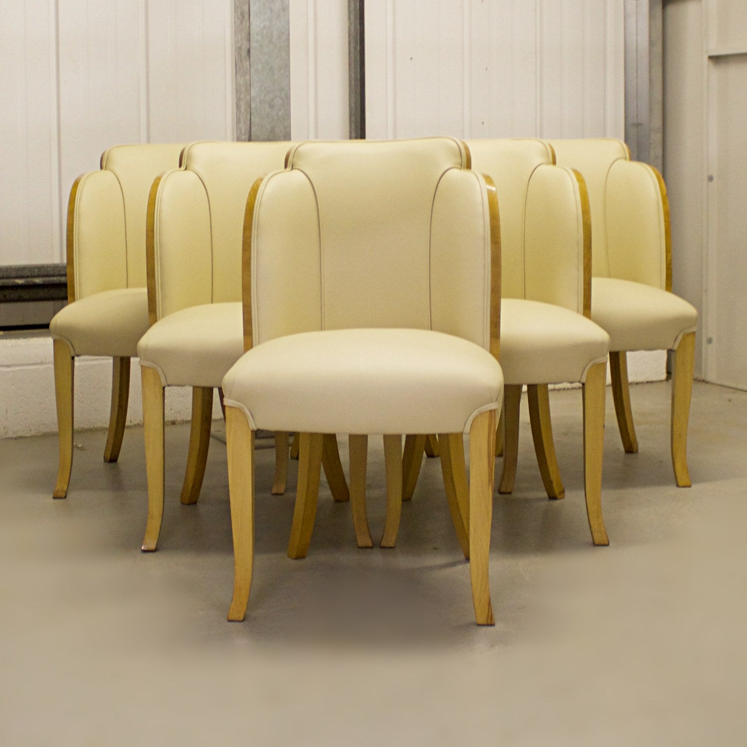 Art Deco 6 Seat Dining Suite