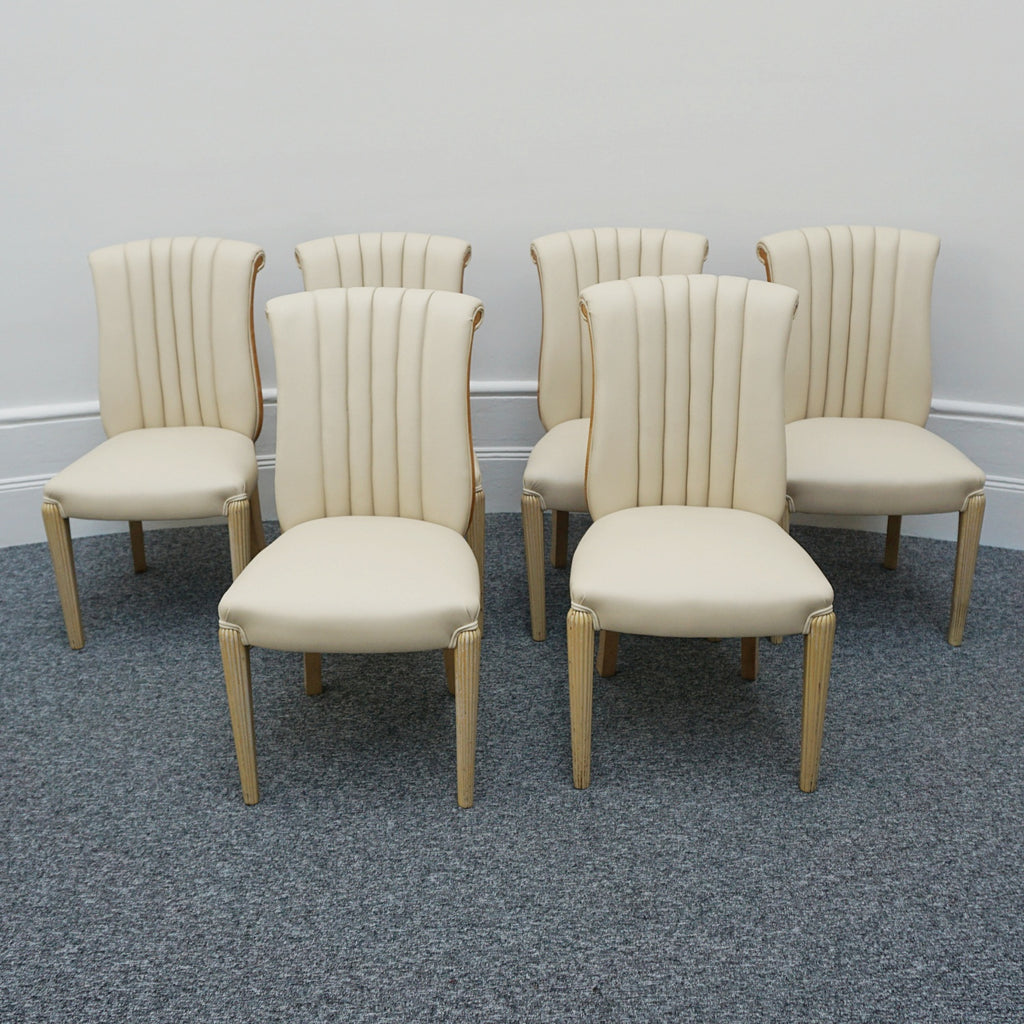 Original Art  Deco 6 Seat Dining Suit by Harry & Lou Epstein and Hille - Jeroen Markies Art Deco