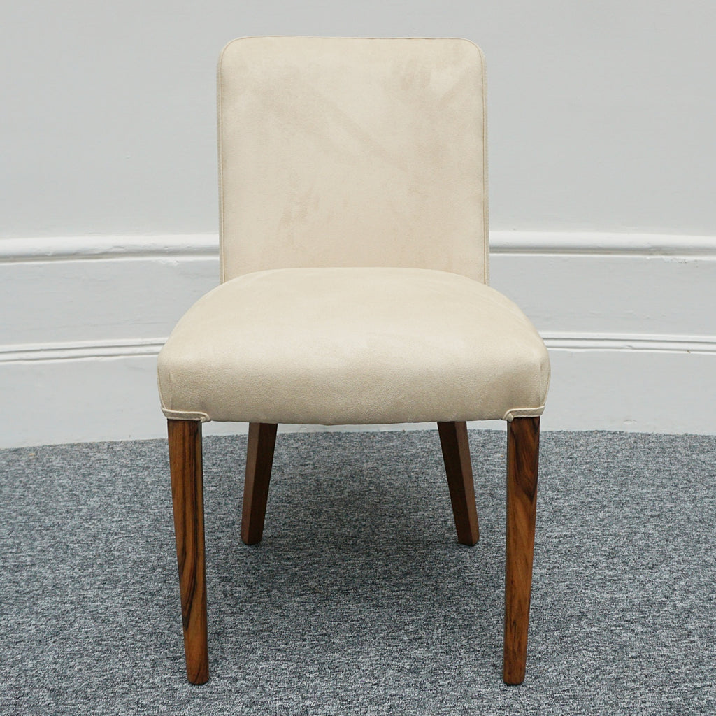 Vintage Art Deco 8 Seater Dining table and chairs Walnut and Copper - Jeroen Markies Art Deco